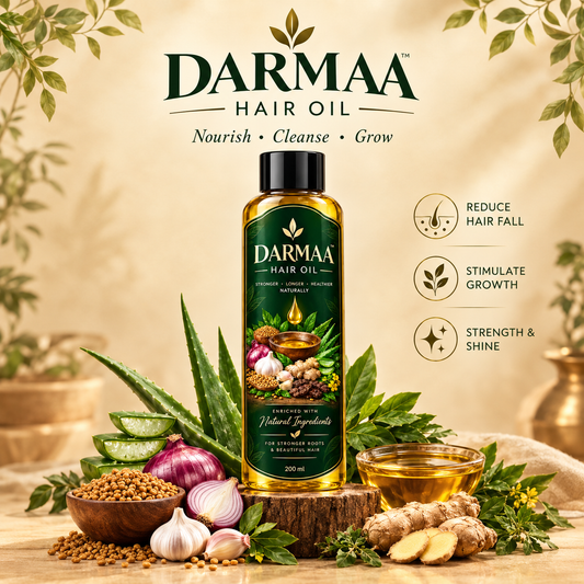 Darmaa Hair Oil – Natural Herbal Hair Care Oil